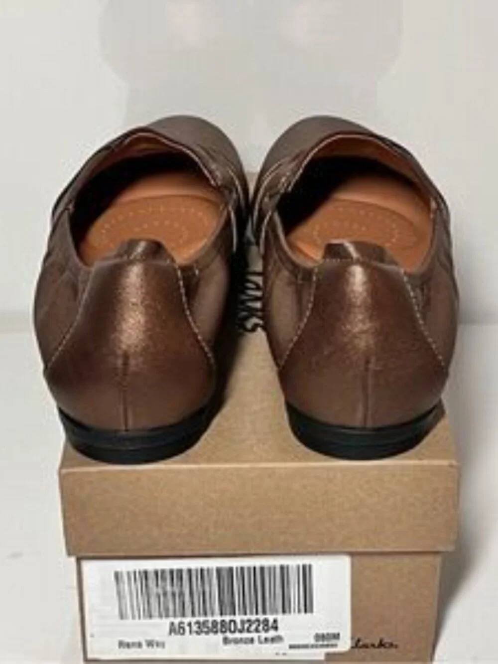 Clarks Rena Way Leather Flats